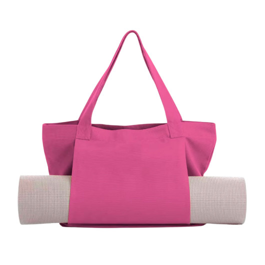 Yoga Canvas Bags Dark Pink